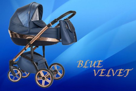 Blue Velvet Carro de Bebé Exclusive (4)
